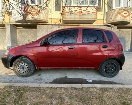 Красный Шевроле Авео, объемом двигателя 1.2 л и пробегом 180 тыс. км за 1450 $, фото 3 на Automoto.ua