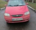 Красный Шевроле Авео, объемом двигателя 1.2 л и пробегом 305 тыс. км за 1600 $, фото 1 на Automoto.ua