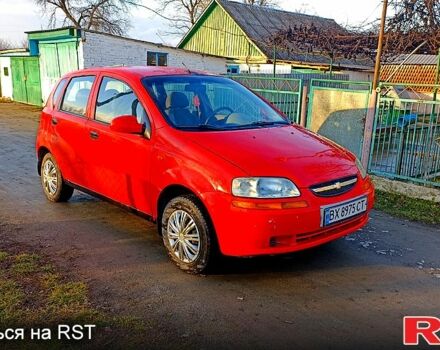 Червоний Шевроле Авео, об'ємом двигуна 1.2 л та пробігом 300 тис. км за 1599 $, фото 2 на Automoto.ua