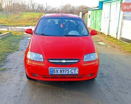 Красный Шевроле Авео, объемом двигателя 1.2 л и пробегом 300 тыс. км за 1490 $, фото 4 на Automoto.ua