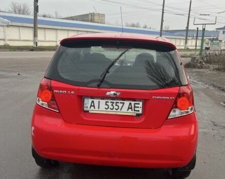Красный Шевроле Авео, объемом двигателя 1.5 л и пробегом 400 тыс. км за 2400 $, фото 4 на Automoto.ua