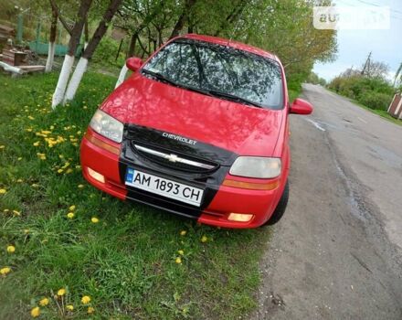 Червоний Шевроле Авео, об'ємом двигуна 1.5 л та пробігом 290 тис. км за 2850 $, фото 1 на Automoto.ua