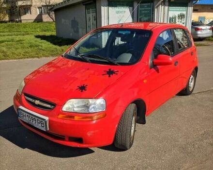 Красный Шевроле Авео, объемом двигателя 1.5 л и пробегом 190 тыс. км за 2800 $, фото 8 на Automoto.ua