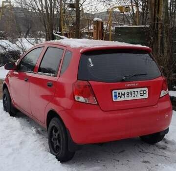 Червоний Шевроле Авео, об'ємом двигуна 1.5 л та пробігом 260 тис. км за 3400 $, фото 5 на Automoto.ua