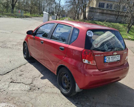 Красный Шевроле Авео, объемом двигателя 1.5 л и пробегом 214 тыс. км за 3200 $, фото 3 на Automoto.ua