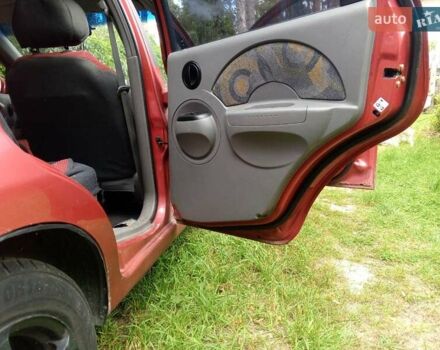 Червоний Шевроле Авео, об'ємом двигуна 1.5 л та пробігом 210 тис. км за 2200 $, фото 4 на Automoto.ua