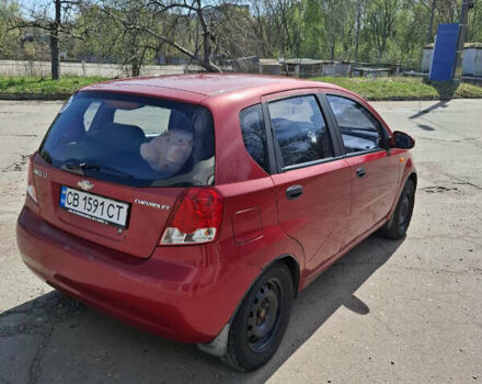Красный Шевроле Авео, объемом двигателя 1.5 л и пробегом 214 тыс. км за 3200 $, фото 5 на Automoto.ua