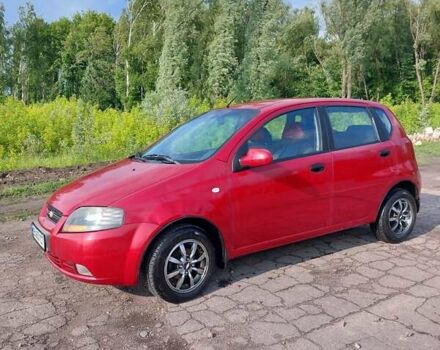 Красный Шевроле Авео, объемом двигателя 1.5 л и пробегом 316 тыс. км за 2300 $, фото 4 на Automoto.ua