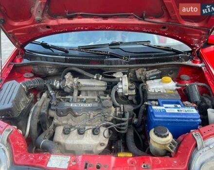 Красный Шевроле Авео, объемом двигателя 1.5 л и пробегом 300 тыс. км за 2700 $, фото 11 на Automoto.ua