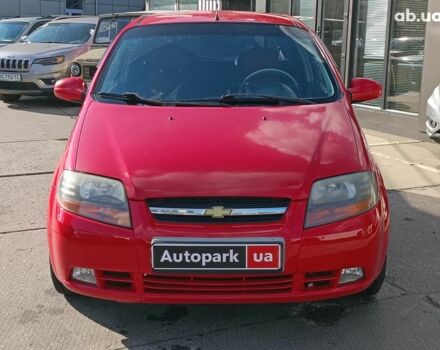 Червоний Шевроле Авео, об'ємом двигуна 1.5 л та пробігом 219 тис. км за 3990 $, фото 1 на Automoto.ua