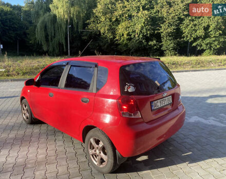 Червоний Шевроле Авео, об'ємом двигуна 1.5 л та пробігом 143 тис. км за 2600 $, фото 5 на Automoto.ua