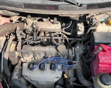 Червоний Шевроле Авео, об'ємом двигуна 1.5 л та пробігом 193 тис. км за 1500 $, фото 7 на Automoto.ua