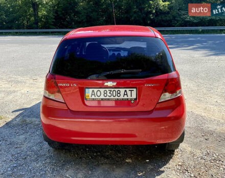 Красный Шевроле Авео, объемом двигателя 1.5 л и пробегом 224 тыс. км за 2250 $, фото 6 на Automoto.ua