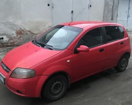 Красный Шевроле Авео, объемом двигателя 1.5 л и пробегом 280 тыс. км за 1300 $, фото 2 на Automoto.ua