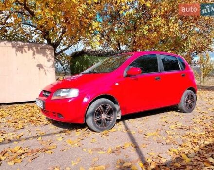 Червоний Шевроле Авео, об'ємом двигуна 1.5 л та пробігом 185 тис. км за 3500 $, фото 1 на Automoto.ua