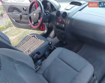 Красный Шевроле Авео, объемом двигателя 1.5 л и пробегом 170 тыс. км за 2450 $, фото 14 на Automoto.ua