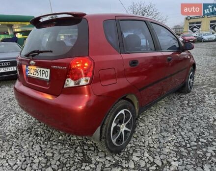 Красный Шевроле Авео, объемом двигателя 1.5 л и пробегом 290 тыс. км за 1680 $, фото 9 на Automoto.ua