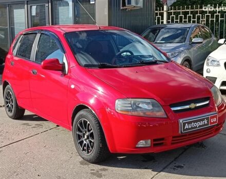 Червоний Шевроле Авео, об'ємом двигуна 1.5 л та пробігом 219 тис. км за 3990 $, фото 5 на Automoto.ua