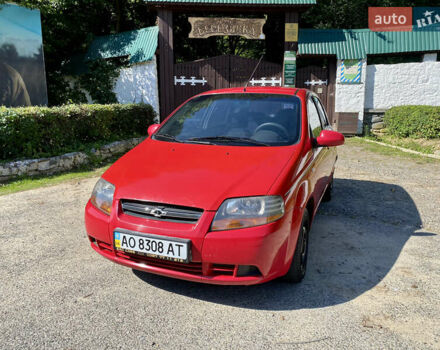 Красный Шевроле Авео, объемом двигателя 1.5 л и пробегом 224 тыс. км за 2250 $, фото 3 на Automoto.ua