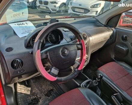 Червоний Шевроле Авео, об'ємом двигуна 1.5 л та пробігом 219 тис. км за 3990 $, фото 13 на Automoto.ua