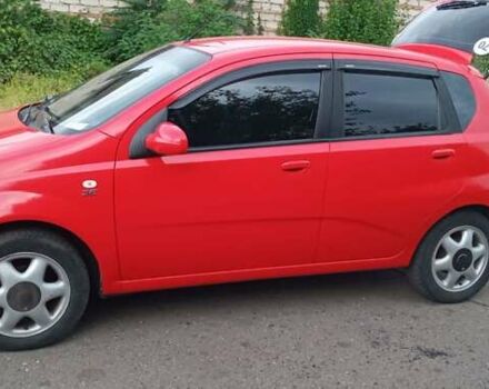 Красный Шевроле Авео, объемом двигателя 1.1 л и пробегом 111 тыс. км за 4000 $, фото 4 на Automoto.ua