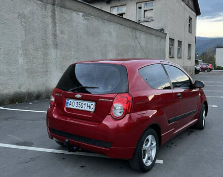 Красный Шевроле Авео, объемом двигателя 1.5 л и пробегом 143 тыс. км за 3800 $, фото 5 на Automoto.ua
