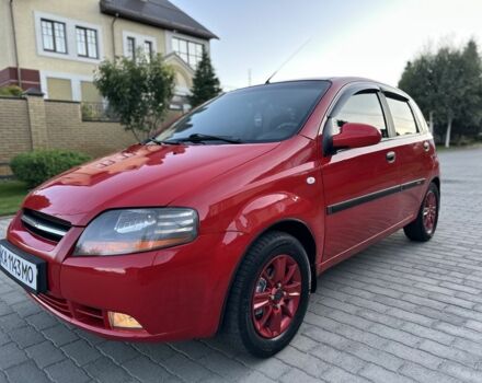 Красный Шевроле Авео, объемом двигателя 1.5 л и пробегом 191 тыс. км за 3500 $, фото 9 на Automoto.ua