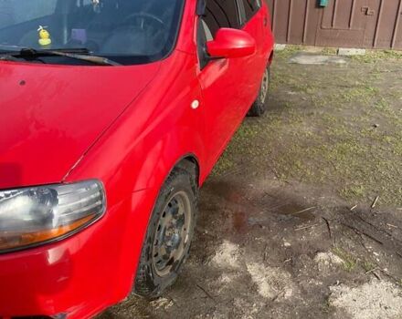 Червоний Шевроле Авео, об'ємом двигуна 1.5 л та пробігом 210 тис. км за 3500 $, фото 1 на Automoto.ua