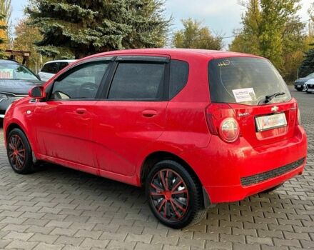 Красный Шевроле Авео, объемом двигателя 1.2 л и пробегом 240 тыс. км за 3999 $, фото 4 на Automoto.ua