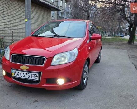 Красный Шевроле Авео, объемом двигателя 1.5 л и пробегом 177 тыс. км за 5500 $, фото 3 на Automoto.ua