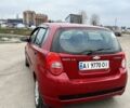 Красный Шевроле Авео, объемом двигателя 1.5 л и пробегом 327 тыс. км за 3600 $, фото 1 на Automoto.ua