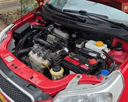 Красный Шевроле Авео, объемом двигателя 1.5 л и пробегом 177 тыс. км за 5500 $, фото 26 на Automoto.ua