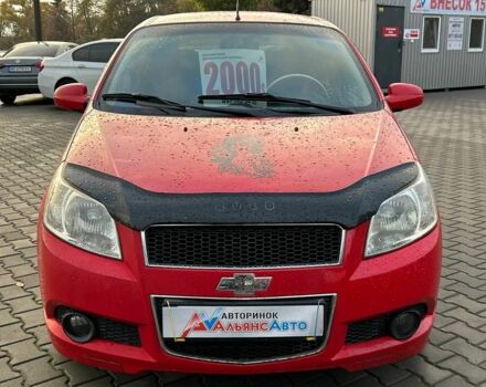 Красный Шевроле Авео, объемом двигателя 1.2 л и пробегом 240 тыс. км за 3999 $, фото 1 на Automoto.ua