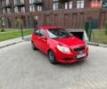 Красный Шевроле Авео, объемом двигателя 1.2 л и пробегом 149 тыс. км за 3600 $, фото 1 на Automoto.ua