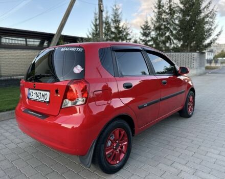 Красный Шевроле Авео, объемом двигателя 1.5 л и пробегом 191 тыс. км за 3500 $, фото 6 на Automoto.ua