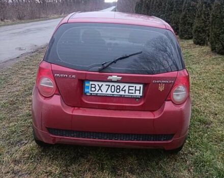 Красный Шевроле Авео, объемом двигателя 1.5 л и пробегом 204 тыс. км за 4750 $, фото 1 на Automoto.ua