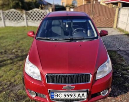 Красный Шевроле Авео, объемом двигателя 1.5 л и пробегом 150 тыс. км за 4800 $, фото 3 на Automoto.ua
