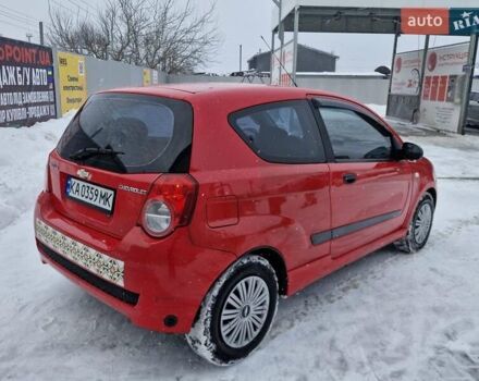 Красный Шевроле Авео, объемом двигателя 1.5 л и пробегом 240 тыс. км за 2650 $, фото 4 на Automoto.ua