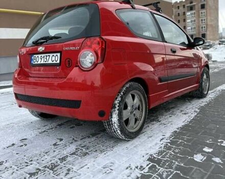 Красный Шевроле Авео, объемом двигателя 1.2 л и пробегом 176 тыс. км за 3600 $, фото 27 на Automoto.ua