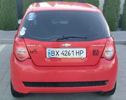Красный Шевроле Авео, объемом двигателя 1.2 л и пробегом 187 тыс. км за 3500 $, фото 2 на Automoto.ua