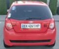 Красный Шевроле Авео, объемом двигателя 1.2 л и пробегом 187 тыс. км за 3500 $, фото 2 на Automoto.ua