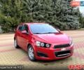 Красный Шевроле Авео, объемом двигателя 14 л и пробегом 154 тыс. км за 6799 $, фото 1 на Automoto.ua