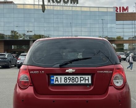 Красный Шевроле Авео, объемом двигателя 1.5 л и пробегом 190 тыс. км за 4300 $, фото 2 на Automoto.ua