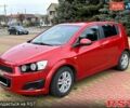 Красный Шевроле Авео, объемом двигателя 14 л и пробегом 154 тыс. км за 6799 $, фото 2 на Automoto.ua