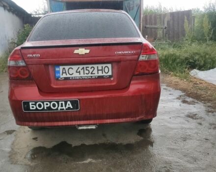 Красный Шевроле Авео, объемом двигателя 1.5 л и пробегом 275 тыс. км за 3000 $, фото 1 на Automoto.ua