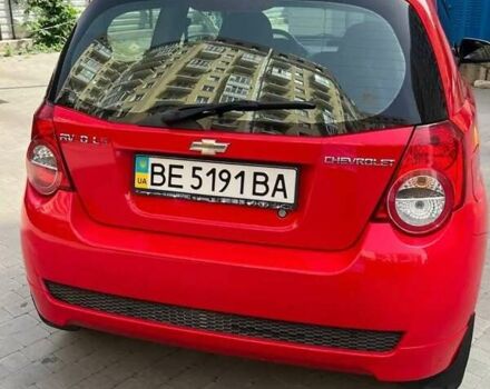 Красный Шевроле Авео, объемом двигателя 1.5 л и пробегом 71 тыс. км за 5300 $, фото 2 на Automoto.ua