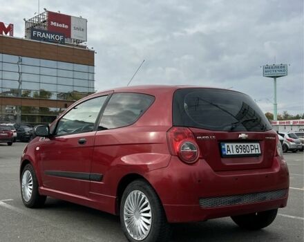 Красный Шевроле Авео, объемом двигателя 1.5 л и пробегом 190 тыс. км за 4300 $, фото 1 на Automoto.ua