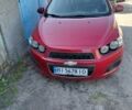 Красный Шевроле Авео, объемом двигателя 1.2 л и пробегом 165 тыс. км за 4000 $, фото 1 на Automoto.ua