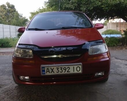 Красный Шевроле Авео, объемом двигателя 1.5 л и пробегом 248 тыс. км за 3700 $, фото 6 на Automoto.ua