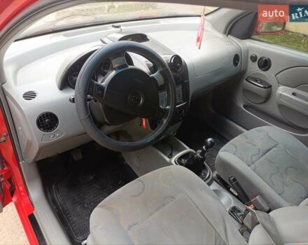 Красный Шевроле Авео, объемом двигателя 1.5 л и пробегом 178 тыс. км за 3150 $, фото 16 на Automoto.ua